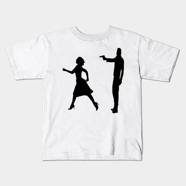 Hitman Kids T-Shirt by MercurialMerch